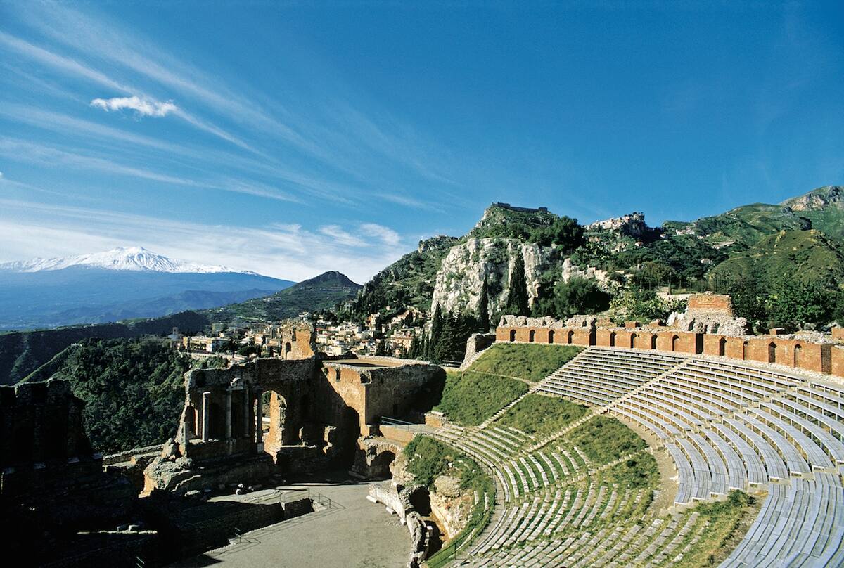 Teatro Greco auf Sizilien