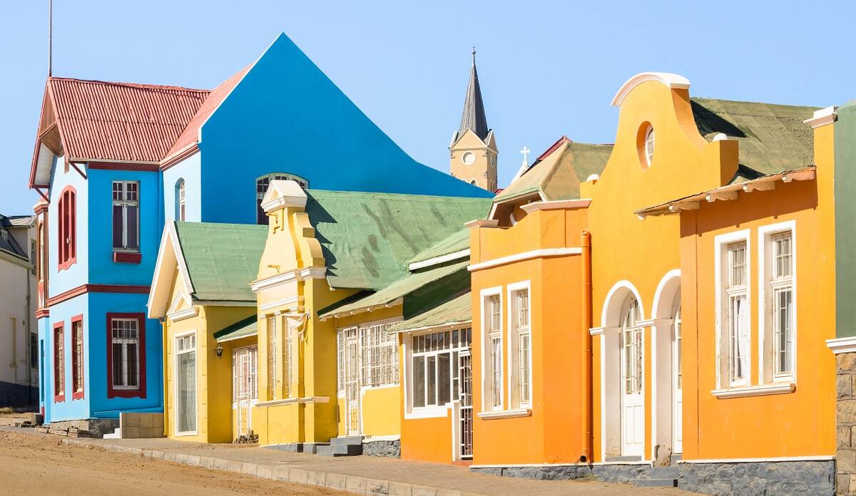Kolonialstil in Lüderitz