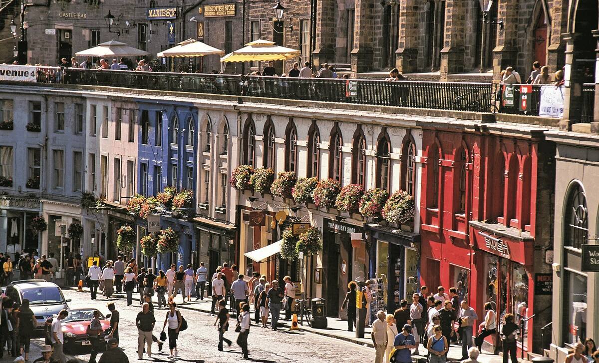 Kreuzfahrt nach Schottland Edinburgh