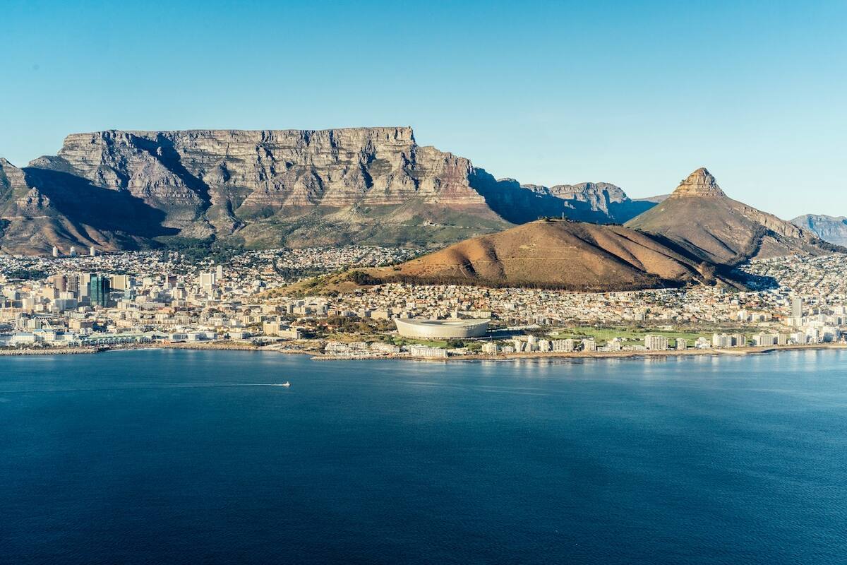 Blick auf Kapstadt und den Lions-Head