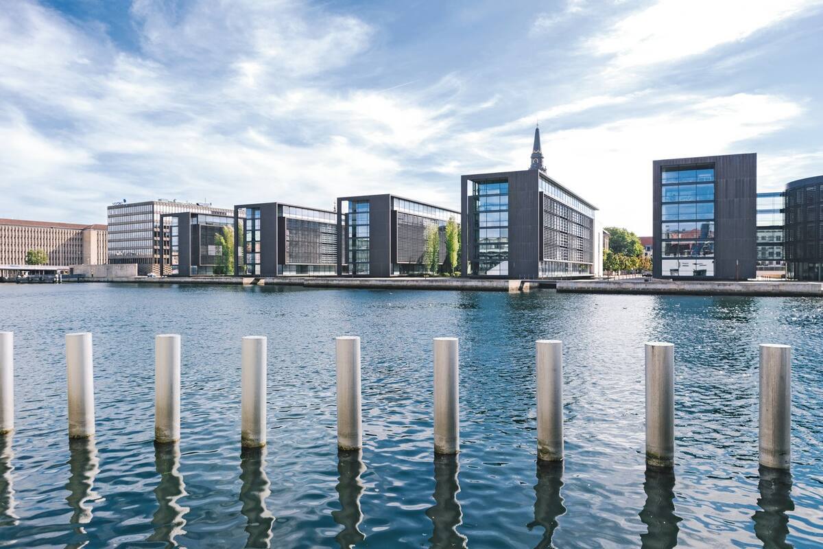 Blick auf Kopenhagen