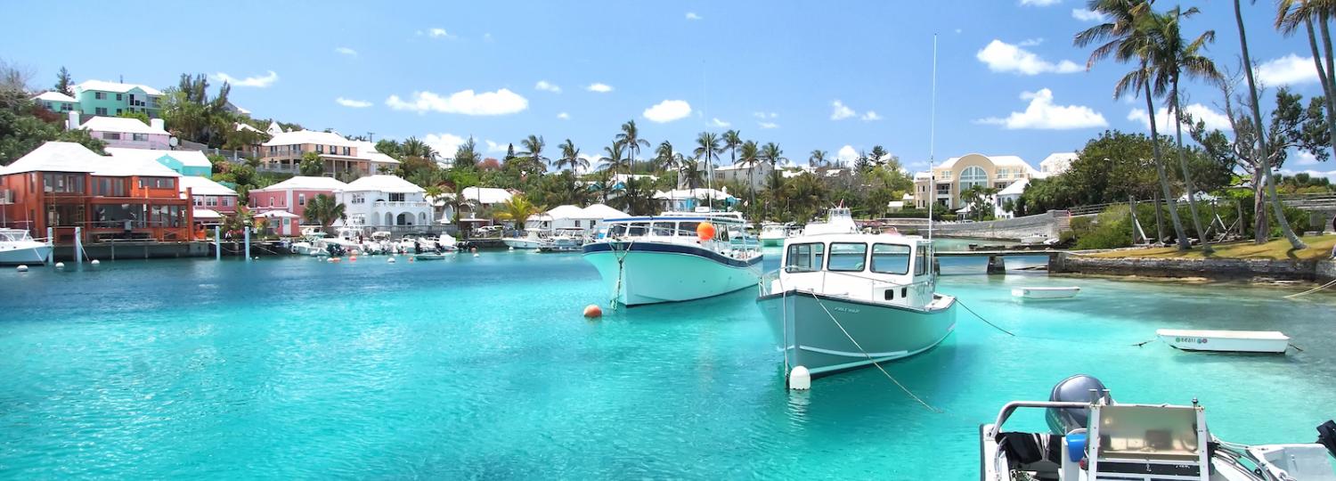 Yachten im Hafen von Hamilton
