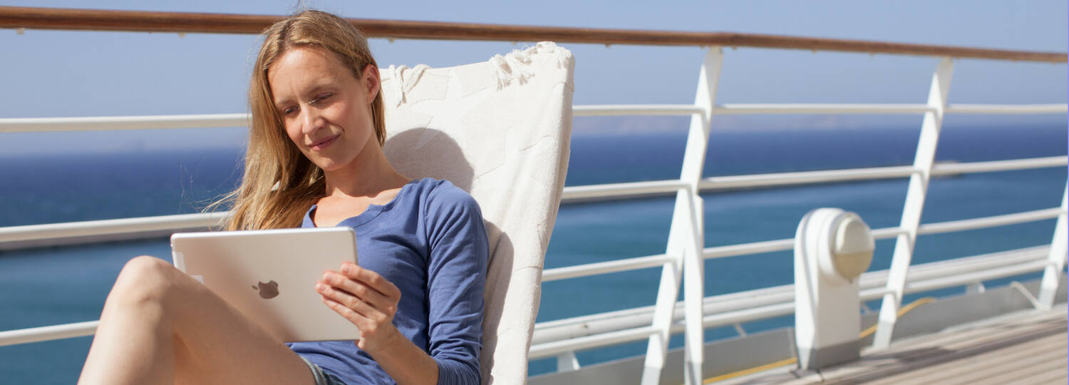 Internet an Bord von AIDA