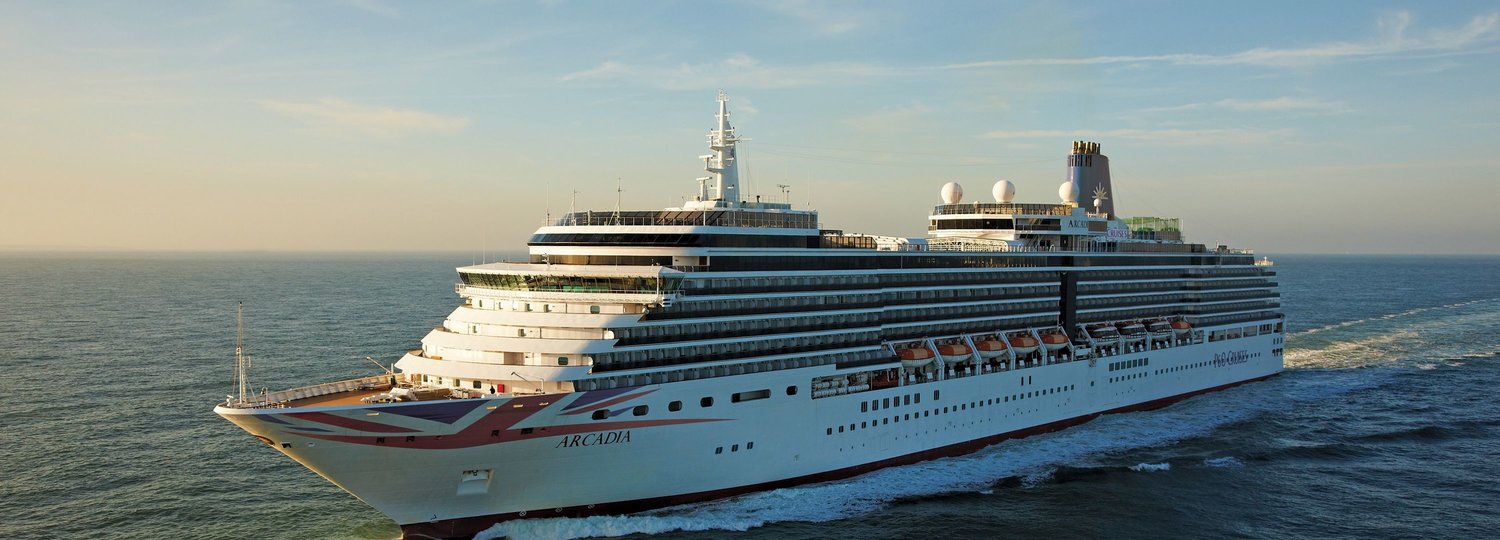 Die Arcadia auf See