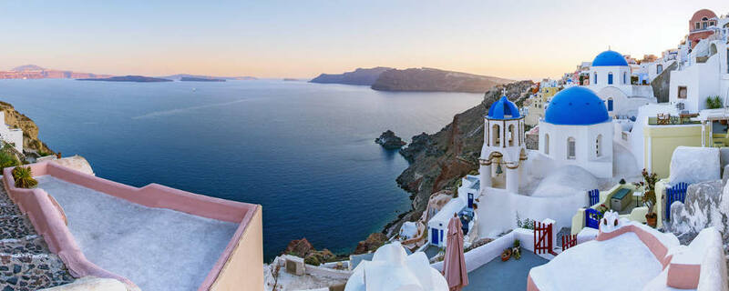 Landgang auf Santorin