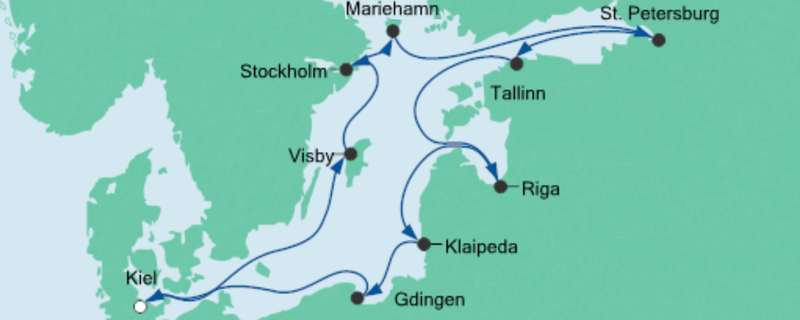 Grosse Ostsee Reise Seetours