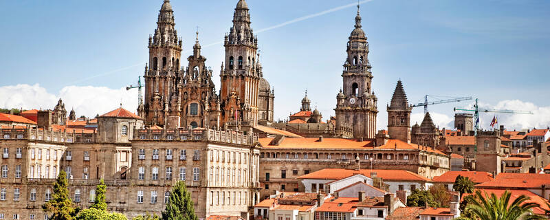 Ausflug nach Santiago de Compostela von A Coruña