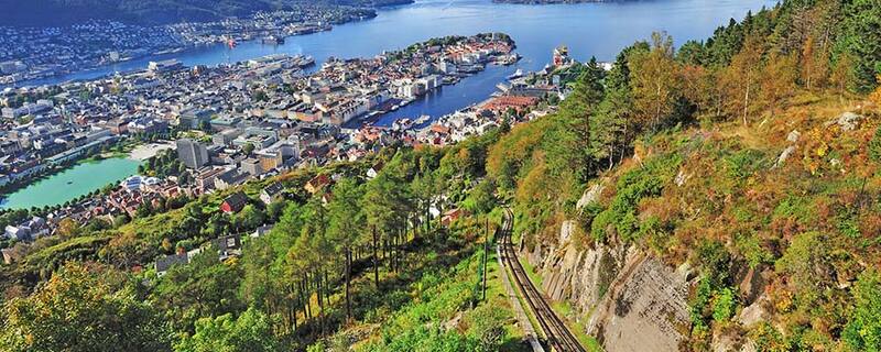 AIDA Ausflug ab Bergen: Mit der Flåms-Bahn durch Norwegens Natur