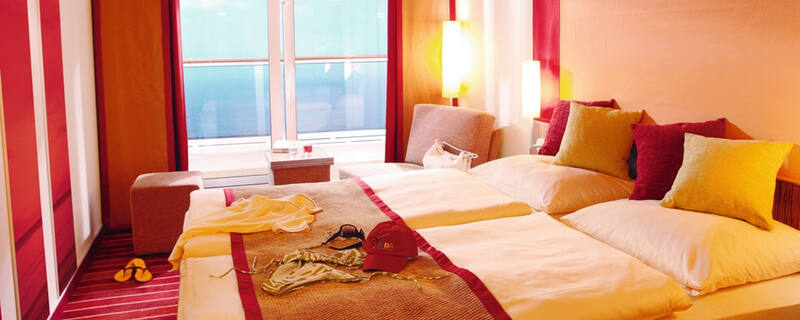 Kabine an Bord von AIDAmar