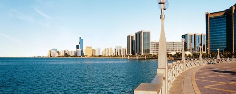 Corniche von Abu Dhabi