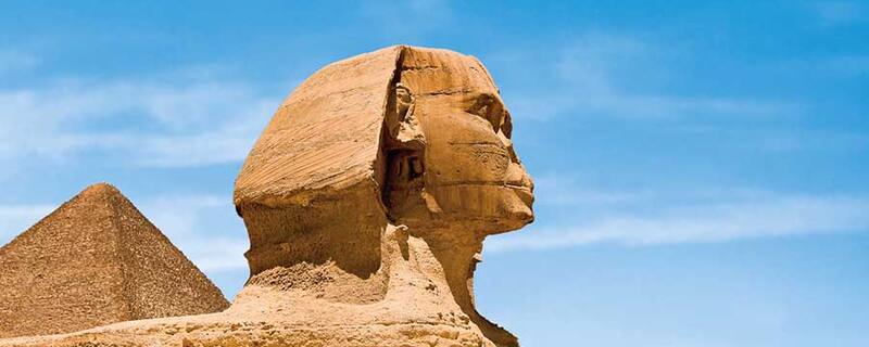 AIDA Ausflug in Kairo: Große Sphinx, Chephren Pyramide und Ruinen von Memphis