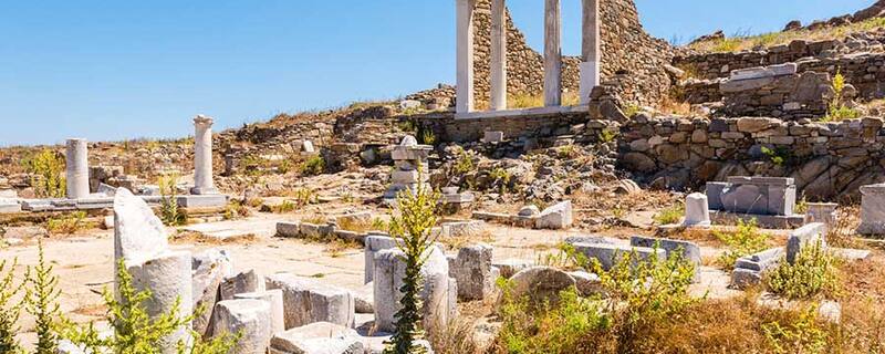 AIDA Ausflug ab Mykonos: Weltkulturerbe Delos: Besuch auf der Insel der Götter