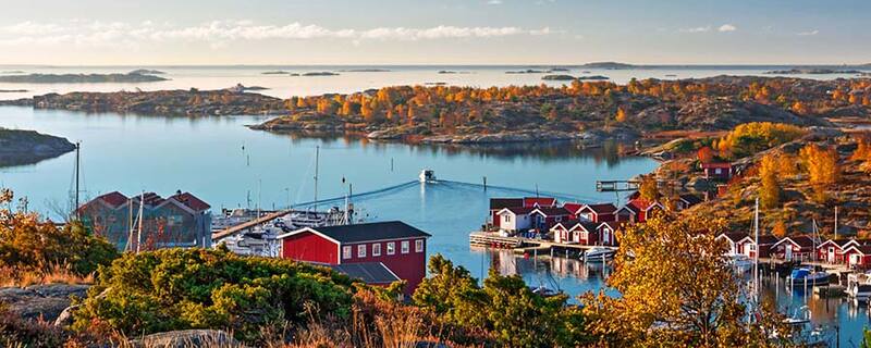 AIDA Ausflug ab Göteborg: Göteborgs Schären auf einen Blick