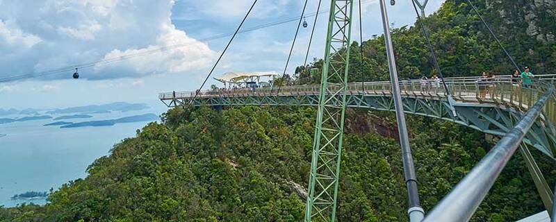 AIDA Ausflug ab Hafen Penang: Baumwipfelpfad im Regenwald