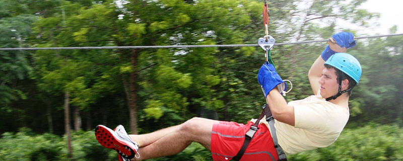 Canopy auf Tortola - AIDA Ausflug