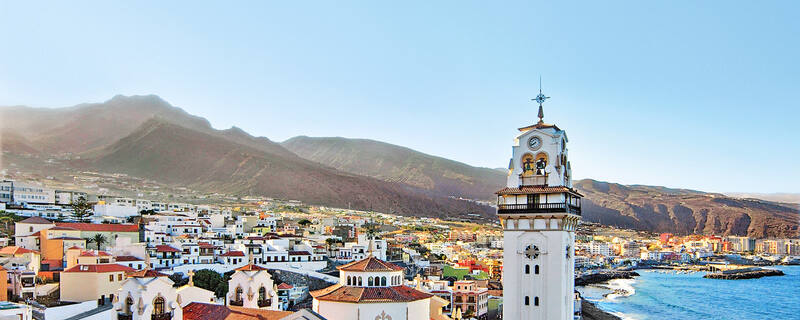 Kanaren Ansicht Seebad