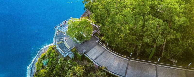 AIDA Ausflug auf Madeira: Steilklippe Cabo Girão & Pico da Torre