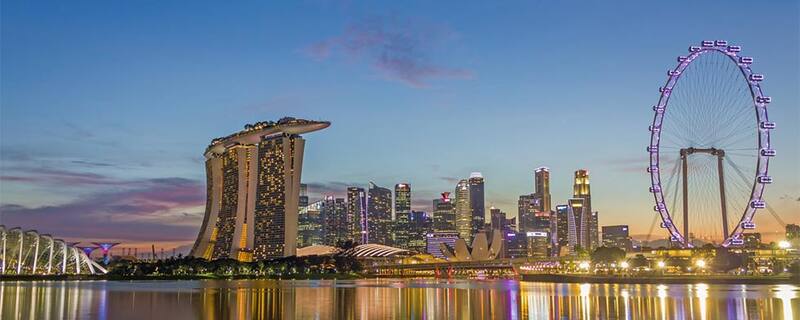 AIDA Ausflug in Singapur: Bumboot-Fahrt, Nachtmarkt und Singapur Flyer