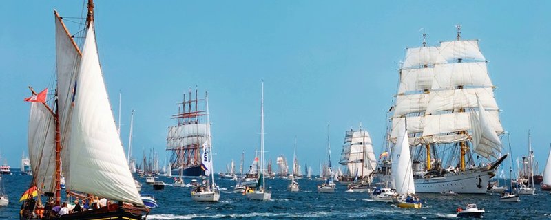 Maritimes Highlight einmal im Jahr: die Kieler Woche