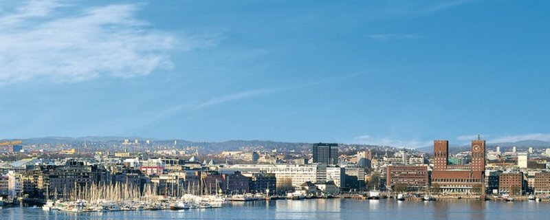 Oslo ist wunderschön am Wasser gelegen