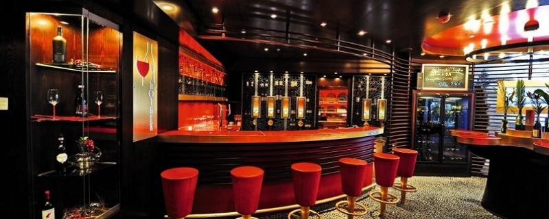 AIDAbella Bild Bar und Vinothek