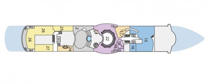 AIDAbella Deckplan