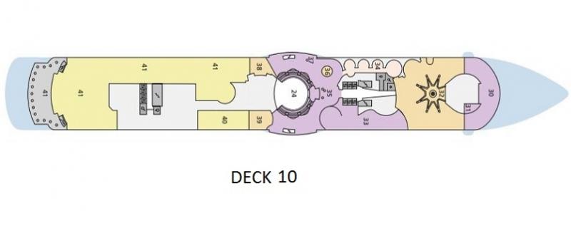 AIDAdiva Kabinenplan