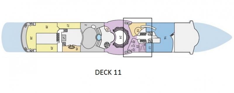 AIDAdiva Deckspläne