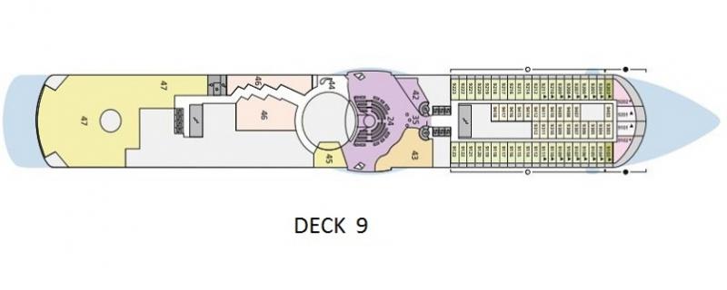 AIDAdiva Deckplan