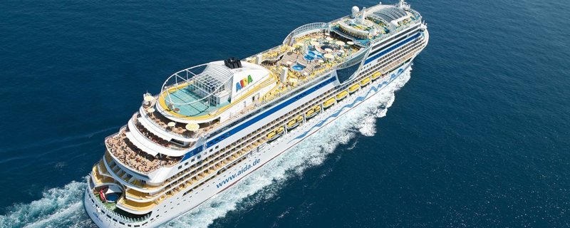 AIDAdiva Bilder von oben