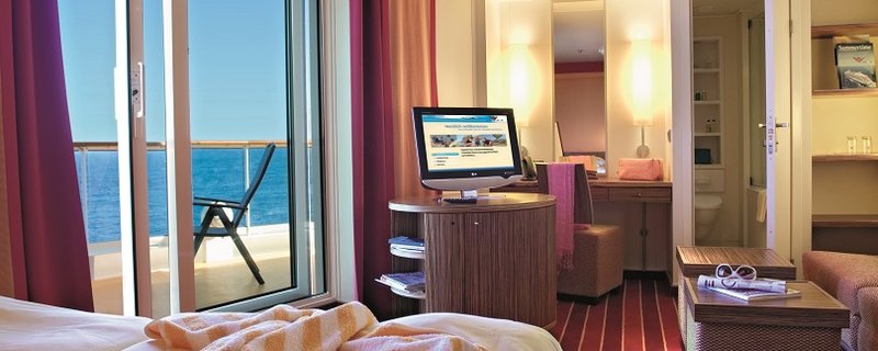 AIDAdiva Suite mit Sonnendeck