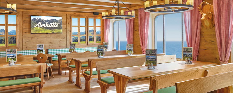 AIDAluna Almhütte
