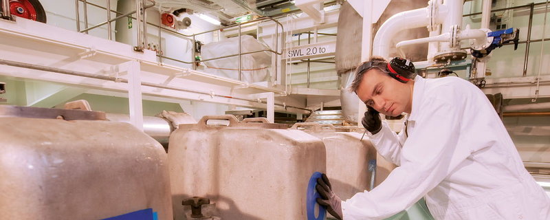 Maschinenraum und Umbau auf AIDAluna