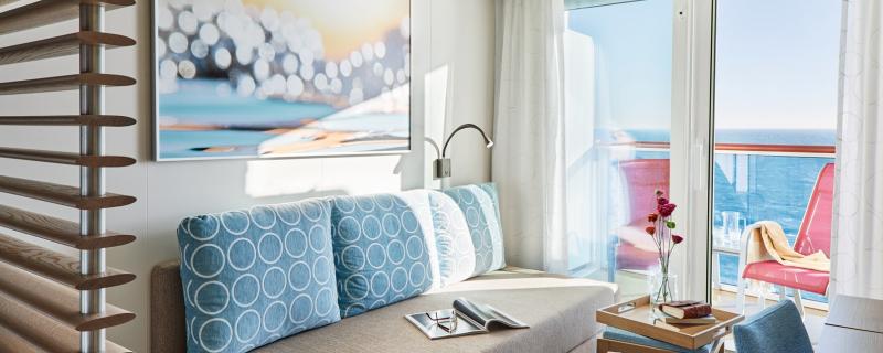 Bilder: AIDAnova Balkonkabine