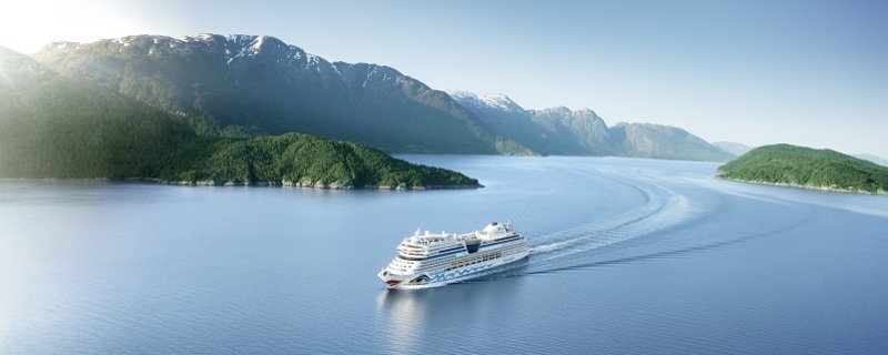 Bild AIDAsol Route Norwegen