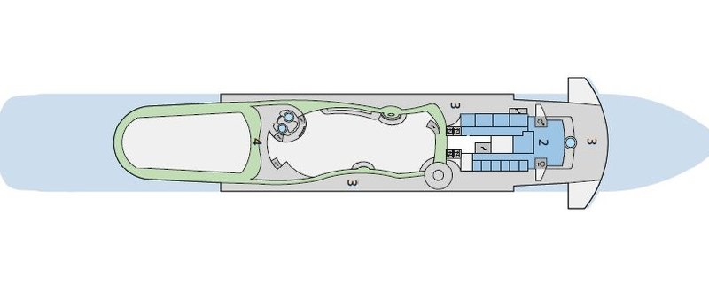 Bild AIDAvita Deckplan Deck 11