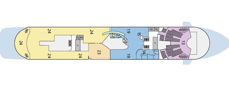Bild AIDAvita Deckplan Deck 9