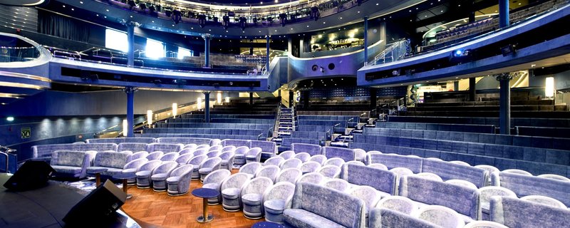 Foto: Palladium Theater über 3 Decks auf der Arcadia