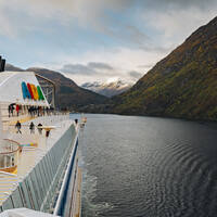 Reiseverlauf Norwegen, Schottland & Dänemark mit AIDAdiva