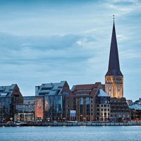 Abendstimmung in Rostock