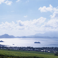 Ausblick über St. Kitts