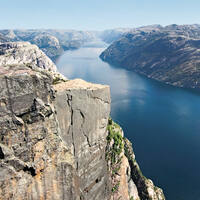 Ausflug zum Prekestolen