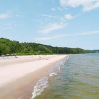 Strandtag an der polnischen Ostseeküste ab Hafen Danzig