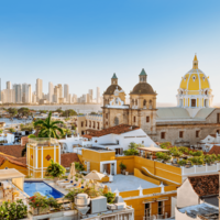 Panorama von Cartagena