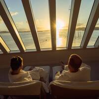 Entspannen an Bord von AIDAnova mit Meerblick