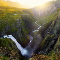 Kreuzfahrt nach Island Wasserfall