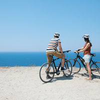 Radfahren Ausflug auf Kreuzfahrt