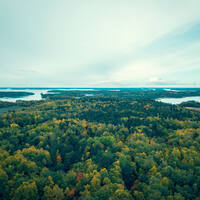 Ostsee-Kreuzfahrt Blick von oben