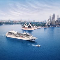 Foto: Die Royal Princess vor der Sydney Oper