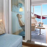 Schiffsbesichtigung auf AIDAcosma Suiten